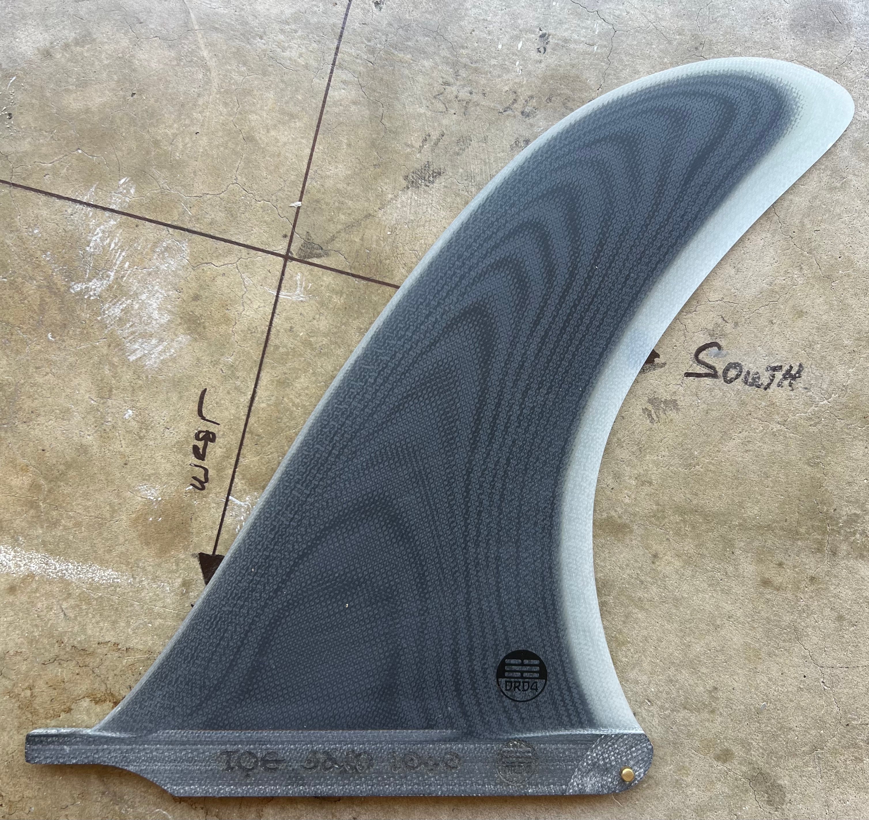 サーフィン・ボディボード DRD4 fin Toe Jam 10.0 DRD4 Fin Company DRD4 Toe Jam 10.0 Pivot - メルカリ