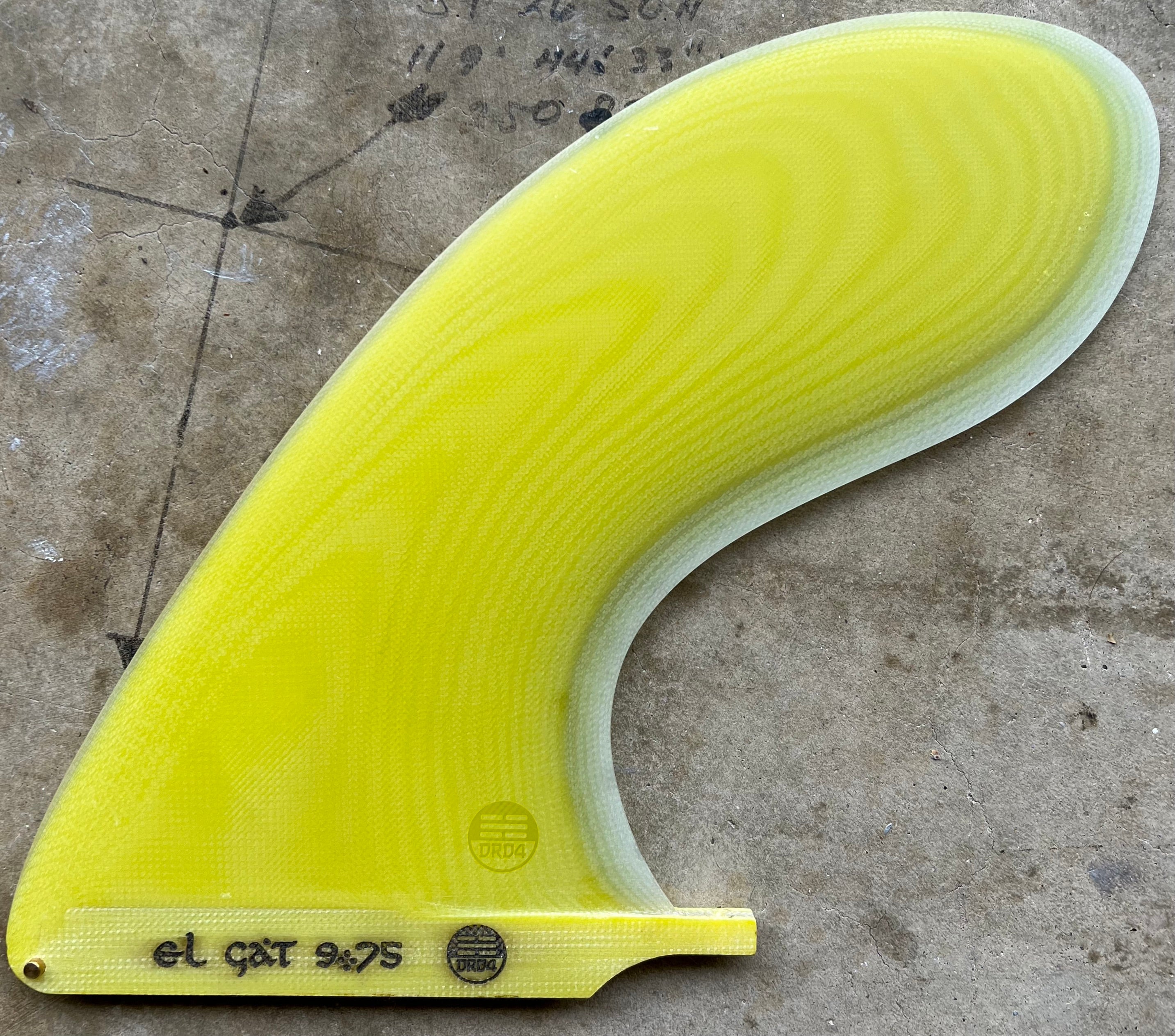 サーフィン・ボディボード DRD4 fin Toe Jam 10.0 DRD4 Fin Company DRD4 Toe Jam 10.0 Pivot - メルカリ